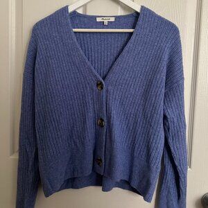 Madewell Women's Blue Cardigan Size XXS (US)